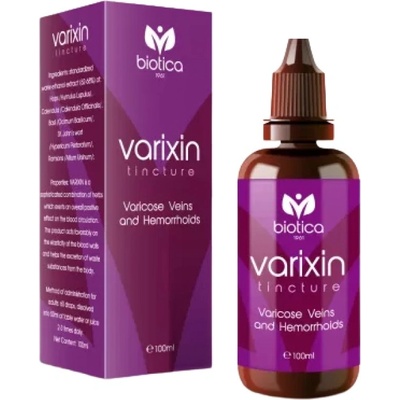 Biotica Varixin (Tincture) | Varicose Veins and Hemorrhoids [100 мл]
