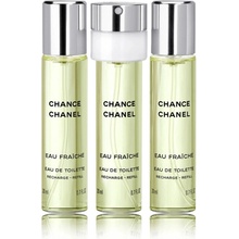 Chanel Chance Eau Fraiche toaletná voda dámska 3 x 20 ml náplň