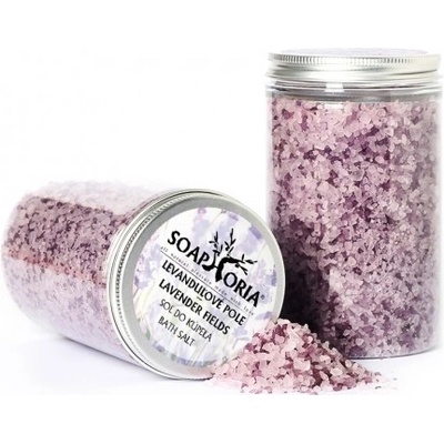 Soaphoria Lavender fields soľ do kúpeľa Levanduľové pole 500 g