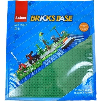 Sluban B0833D Základová deska 32x32 šedá