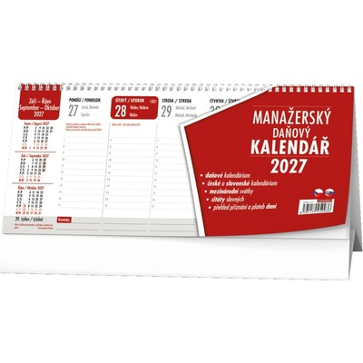 Stolní Baloušek Manažerský 2026