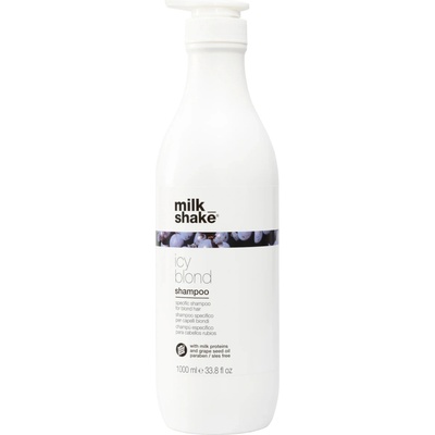 Milk Shake Icy Blond šampón pre platinové blond vlasy 1000 ml