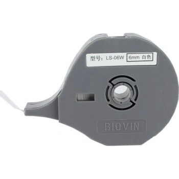 Biovin Самозалепваща се лента Biovin LS-12W, 12mm x 8m, Бял (LS-12W)