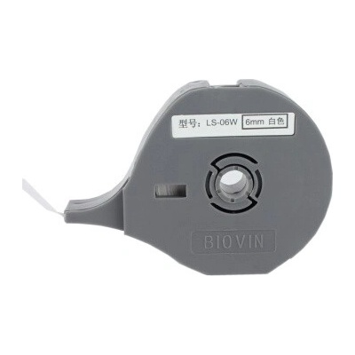 Biovin Самозалепваща се лента Biovin LS-12W, 12mm x 8m, Бял (LS-12W)