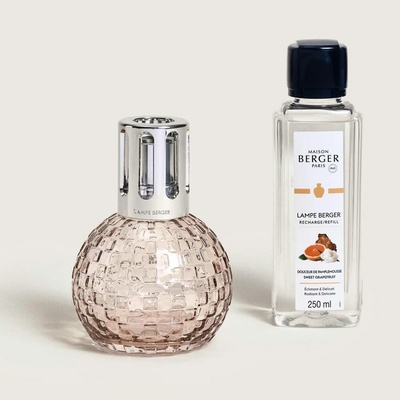 Maison Berger Paris Katalytická lampa Disco růžová + náplň Sladký grapefruit 250 ml