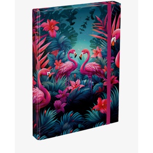Baagl Розови папки за училищни тетрадки A4 Baagl Flamingo BAAGL | Rozov | Момчешки | ONE SIZE