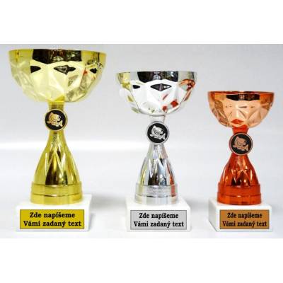 VIZINGR Rybářské poháry 515-LAC033 515-LAC033/21 cm