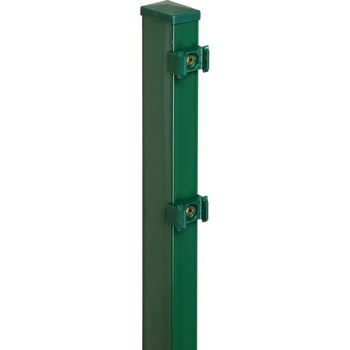 Stĺpik pre plot z dvojitého zváraného pletiva zelený 120 cm