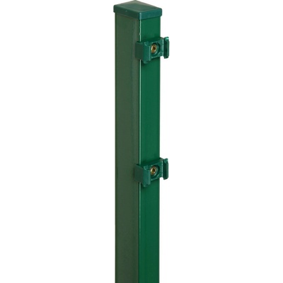 Stĺpik pre plot z dvojitého zváraného pletiva zelený 120 cm
