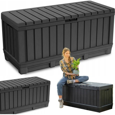 Keter Kentwood Úložný box 350 l grafit 249462