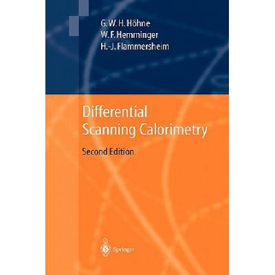 Differential Scanning Calorimetry Hohne Gunther