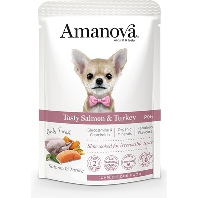 Amanova Dog Salmon & Turkey GF 300 g