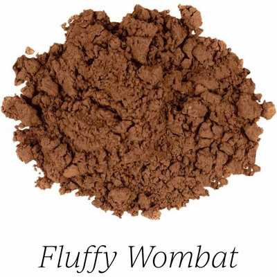 Uoga Uoga Sypké oční stíny s jantarem 716 Fluffy wombat středně teplá hnědá matná 1 g