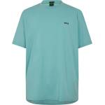 Boss Тениска Boss Mens BOSS GREEN T-Shirt with Logo Design Stretch Cotton - Aqua 445
