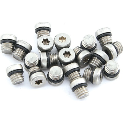 Avid JUICY RESERV BLEED SCREWORING SS QTY 20