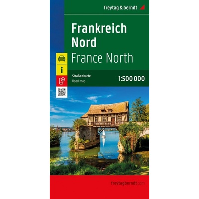 Freytag & Berndt mapa France Nord 1:500 t.