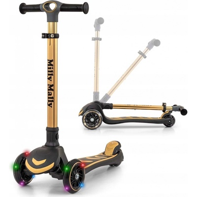 Milly Mally Scooter Boogie zlatá