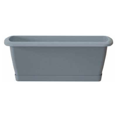 Prosperplast ESPANA SET Truhlík s miskou 49x18,4x14,5cm sivý kameň ISE500P