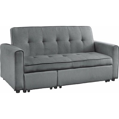 Interior DE Smart 180 cm šedá manšestr POH47591 – Hledejceny.cz