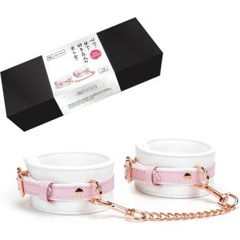 Image 1 of Маншети за китки, луксозен дизайн - Goat Leather Hand Cuffs (LIEBESE011)