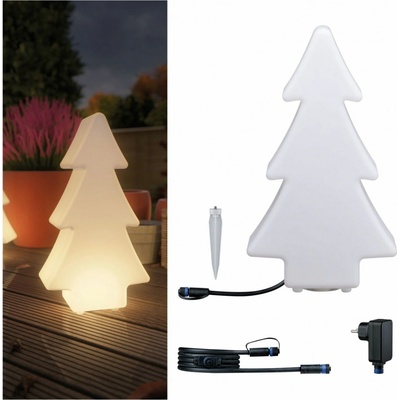 PAULMANN Plug & Shine set LED světelný objekt strom vč. 2m-kabel a trafo IP67 3000K 2,8W bílá