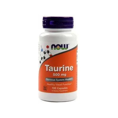 NOW Таурин 500 мг. - Taurine - 100 капсули - NOW FOODS, NF0140