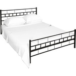  Метално легло Tajgi за матрак 90x200 см