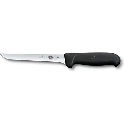 Victorinox Кухненски нож Victorinox Fibrox за обезкостяване, широко острие с извит заден ръб, 150мм, черен (5.6303.15)