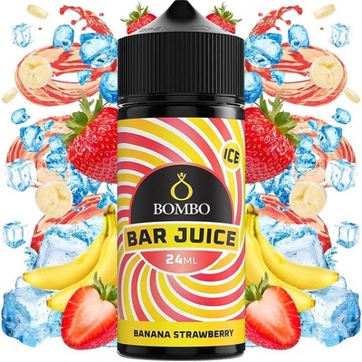 Bombo Bar Juice Banana Strawberry Ice 24ml/120ml