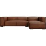Windsor & Co Ъглов диван от кафява кожа (десен ъгъл) Madame - Windsor & Co Sofas (WIN_RC_71_F1_MADAME5)