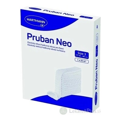 Pruban Neo veľkosť 3 elastický hadicový obväz, lakeť, koleno, členok, 25 m obvod 10 - 40 cm 1 ks