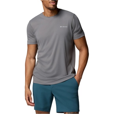 Columbia Мъжка спортна тениска Columbia Zero Rules Light S/S Crew Sport shirt - City Grey II (216-6038-0711)