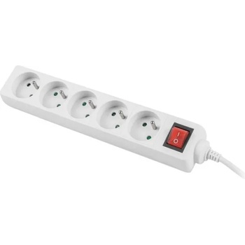 Lanberg 5 Plug 1,5 m Switch (PS1-05E-0150-W)