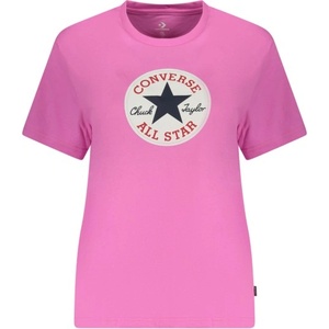 Converse Дамска тениска с къс ръкав converse, Размер s, Цвят Роза (cvw5t103_rs542qe0)