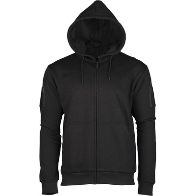 MIL-TEC mikina TACTICAL se zipem černá