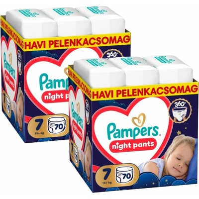Pampers 7 2x70 ks