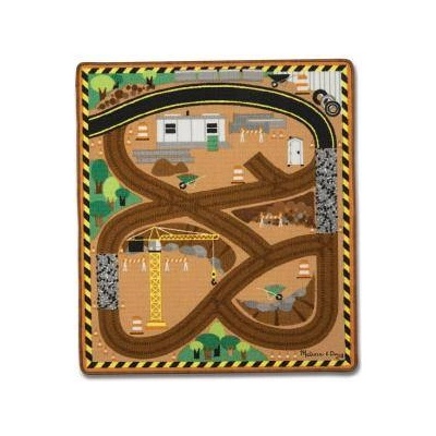 Melissa & Doug Детско килимче за игра с дървени МПС, 19407 Melissa and Doug, 000772194075