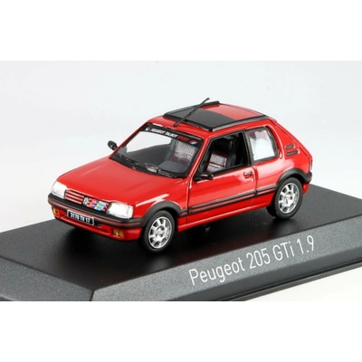 Norev Peugeot 205 GTí 1.9 1991 červená 1:43