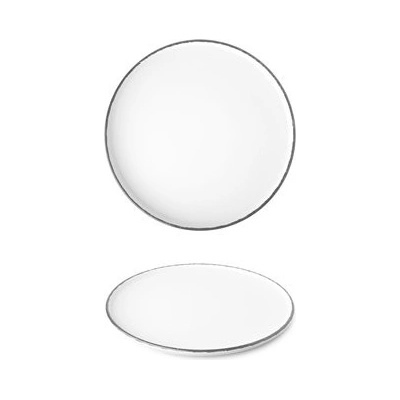 Mělký talíř šedý 20 cm HP PICNIC 100030335