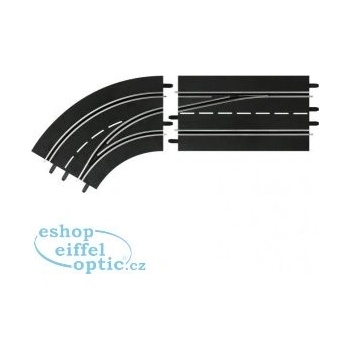 Carrera Digital 132 124 Předjíždění do zatáčky levé vnitřní