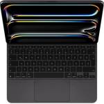 Apple IPAD Pro 13 (2025) Калъф за клавиатура APPLE MAGIC KEYBOARD с гнездо Type-C, съвместим с M4, BLACK MWR53MG/A (MWR53MG/A)