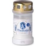 Z - TRADE s. r. o Z - TRADE s. r. o. Капак за свещ Theresia 170 г ~2 дни бяла отливка