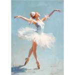 Styler Картина с ръчно изрисувани елементи 70x100 cm Grace - Styler (CA-18721)