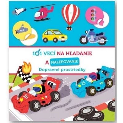 Svojtka&Co 101 vecí na hľadanie a nalepovanie dopravné prostriedky