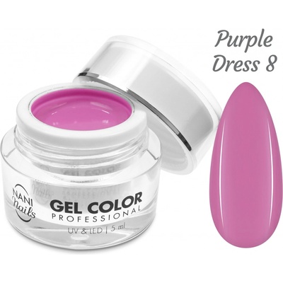 NANI UV/LED gél Purple Dress 5 ml