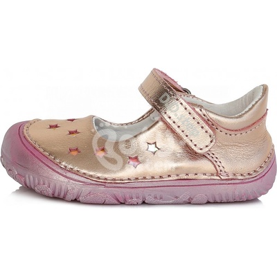 D.D.Step Barefoot balerínky H073-585 růžová