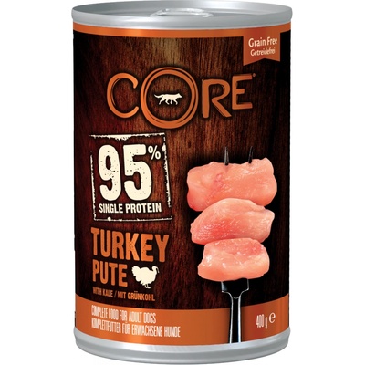 Welness Adult Dog 95% krůta s kapustou 400 g