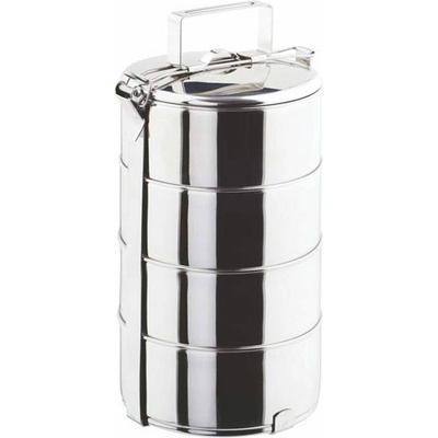 TORO Jídlonosič TORO, čtyři patra, objem 4x1,25 l, průměr 16 cm