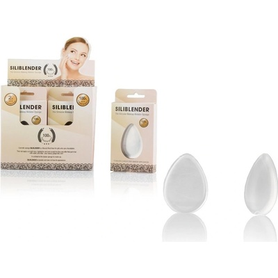 Siliblender Silicone Make-up Sponge Silikonová houbička na make-up Transparent
