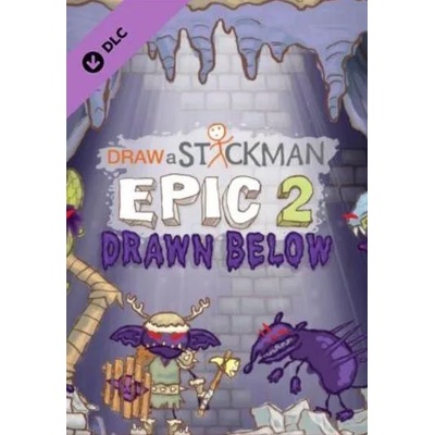 Игра Draw a Stickman: EPIC 2 - Drawn Below за PC Steam, Електронна доставка